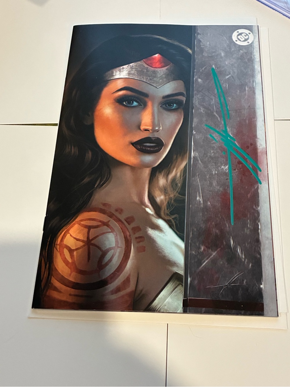 Absolute Wonder Woman #17 Carla Cohen Signed Variant w/ COA NM+